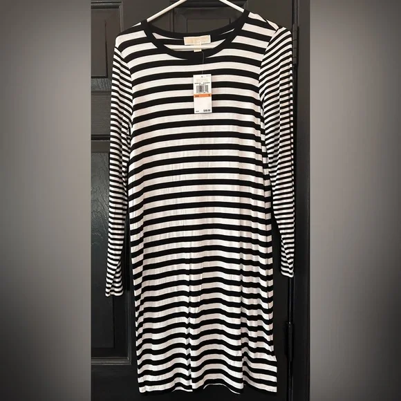 Women’s, Michael Michael Kors, size small, long sleeved striped dress